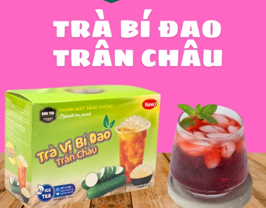 Trà bí đao trân châu